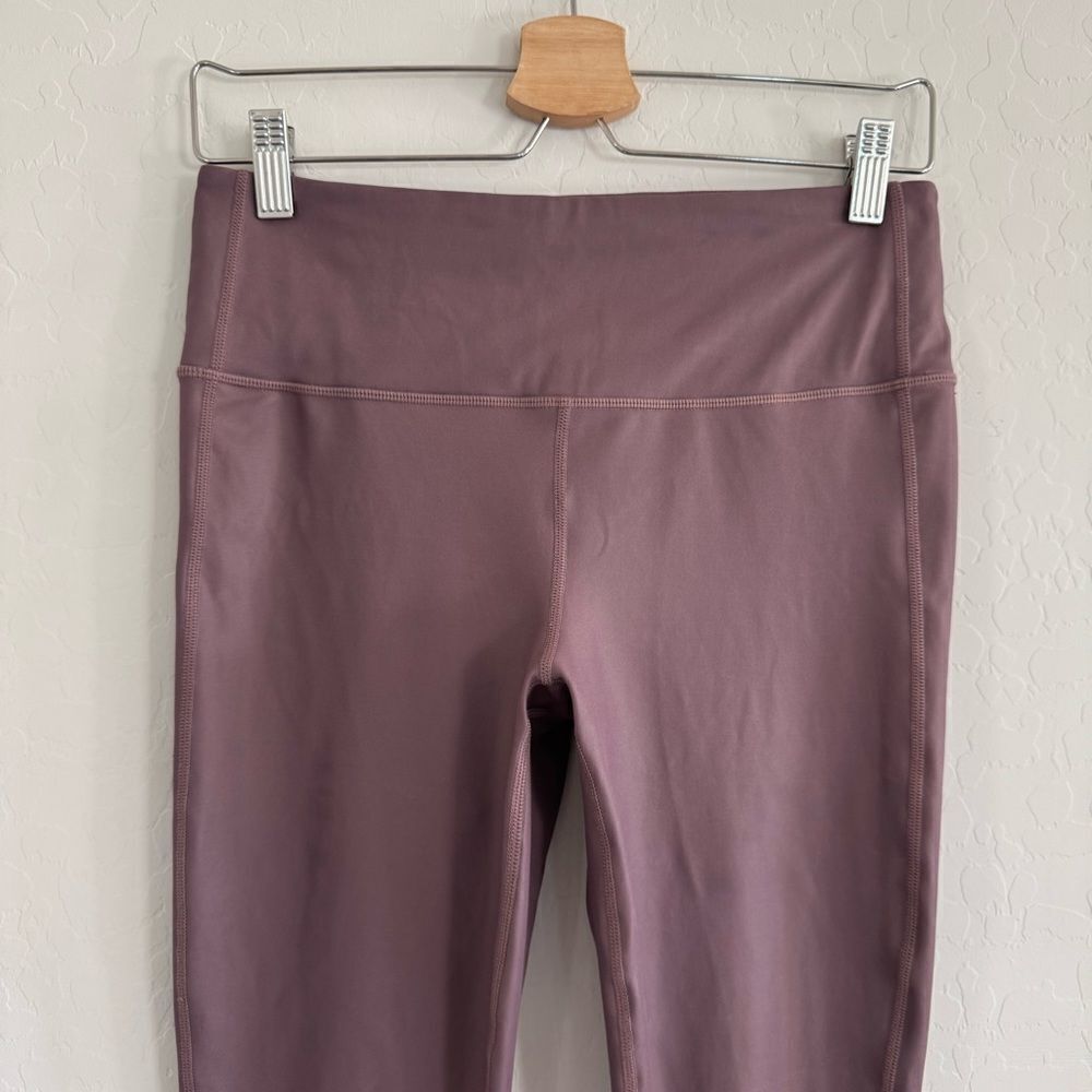 Athleta High Rise Chaturanga Shine Tight Mauve Purple #869055 Womens Size M - Picture 3 of 10